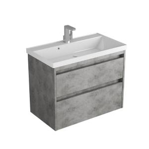 Тумба с раковиной Veneciana Muskat 80 58007 темный камень