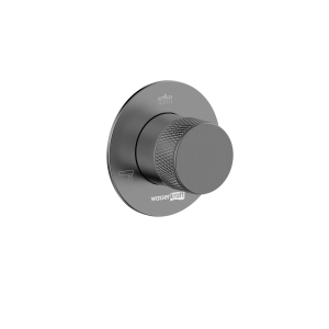 Переключатель потоков Wasserkraft Muritz (Мюритз) 98DVR3GR на три выхода, графит