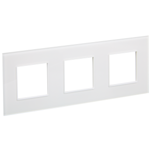 Рамка 3-постовая IEK Skandy SK-M32-G-K01 арктический белый