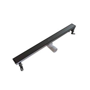 Душевой трап Knotlor Земля SDRW0700GM вороненая сталь, 70 см