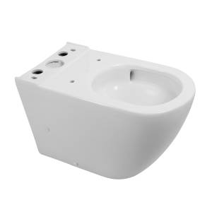 Чаша напольного унитаза BelBagno Sfera-R BB2141CP-TOR безободковая, белая