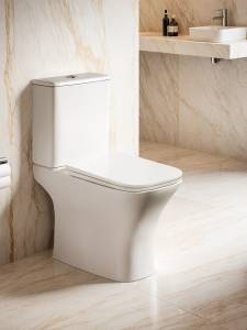 Унитаз-компакт Cerutti Spa Vettore 7192 безободковый, с микролифтом