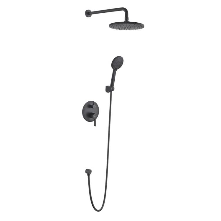 Душевая система Voda Vessel VSLB Set_3in1 черный