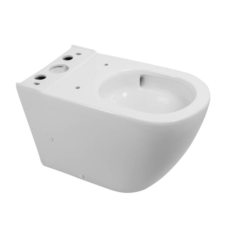 Чаша напольного унитаза BelBagno Sfera-R BB2141CP-TOR безободковая, белая