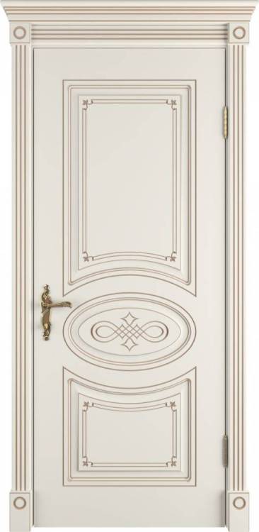 Межкомнатная дверь Владимирская Фабрика Дверей Bianca Ivory PC 600x2000