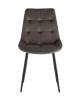 Стул Stool Group Флекс OS-2499-V seat HLR-24 DUAL X2 велюр антрацитовый (набор 2 шт) фото 3