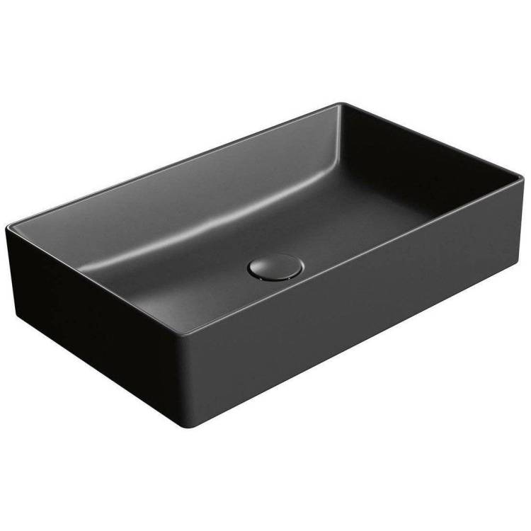 Раковина GSI Kube X 945326 60 см, черная матовая