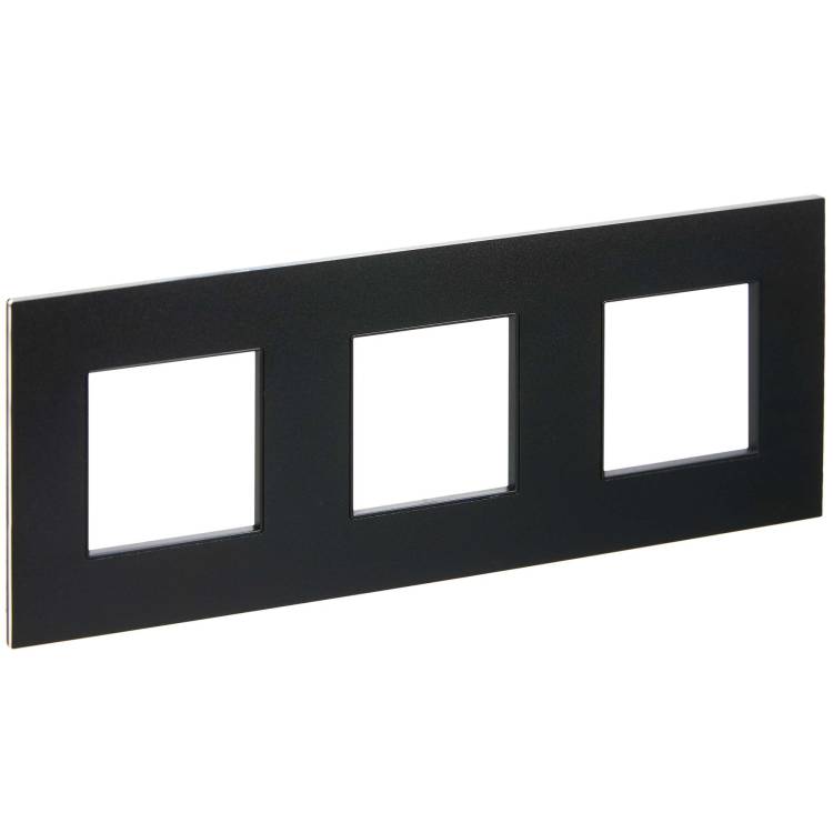 Рамка 3-постовая IEK Skandy SK-M32-M-K02 черный