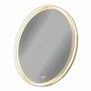 Зеркало Teymi Lina Romantic Gold T20133 с подсветкой и подогревом, сенсор, круглое, D80 фото 12