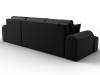 Диван угловой Лига Диванов Лига-080 134753 Черный фото 5