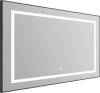 Зеркало BelBagno Kraft SPC-KRAFT-985-685-TCH-WARM-NERO черное, с подогревом фото 3