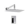 Душевой комплект Wasserkraft A12669 с верхней душевой насадкой, хром, встраиваемый