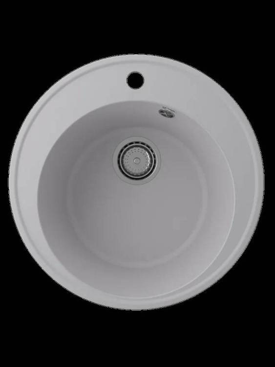 Мойка кухонная Ulgran Quartz Nora 485-04 платина