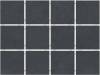 Керамическая плитка Kerama Marazzi Амальфи 1291H черный (полотно 29.8x39.8 из 12 частей) 9.8x9.8x7