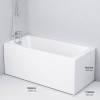 Акриловая ванна AM.PM Gem W90A-150-070W-A1 150x70 с каркасом фото 6