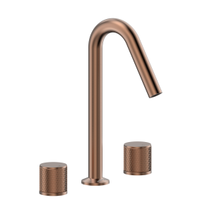 Смеситель для раковины Wasserkraft Muritz (Мюритз) 9835BRG розовое золото матовое