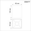 Потолочный светодиодный светильник Novotech Over Recte 358477 фото 2