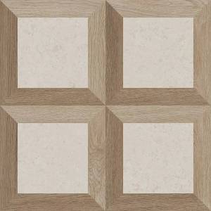 Керамогранит Gardenia Orchidea V Stone PF60017066 Frame White Nat Rett 8.5mm 60x60