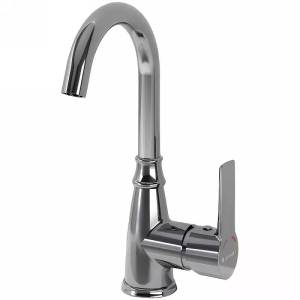 Смеситель для раковины Laparet Alamera N2016002LPT высокий, хром