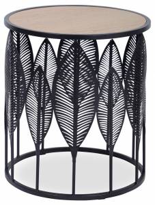 Стол журнальный Stool Group Вальд 22A954A black