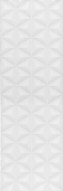Керамическая плитка Kerama Marazzi Диагональ 12119R белый структура обрезной 25x75