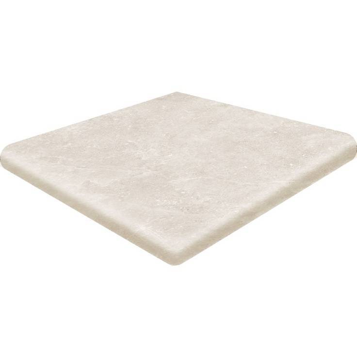 Ступень Gres de Aragon Petra 906735 Esquina Redonda Crema Antideslizante 33x33