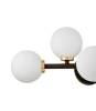 Настенный светильник Lumina Deco Marsiada LDW 6033-5 BK+F.GD фото 4