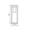 Садовый светильник Kanlux VIMO 50 B 34984 фото 3