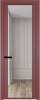Межкомнатная дверь Profil Doors 2 AGP цвет профиля Красный антрацит, стекло безопасное 6 мм ромб серебро 700x2000