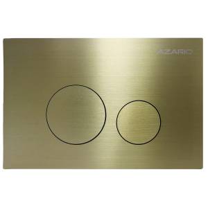 Кнопка смыва Azario New-TS AZ-SS-002-G золотая