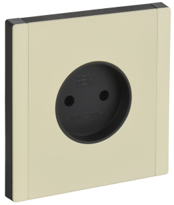 Розетка 1-местная IEK Forte&Piano FP-R10-10-M-K41 серый сланец