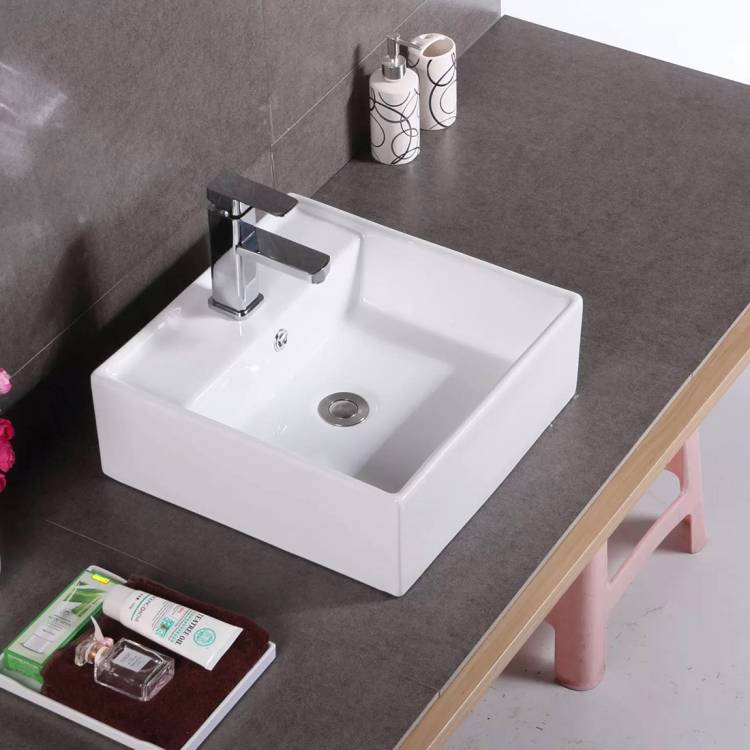 Раковина RGW GS-02 80121002-01 белая, 38.5 см