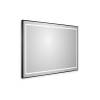 Зеркало BelBagno SPC-KRAFT-1000-800-LED-TCH-WARM-NERO с подсветкой, сенсорным выключателем и подогревом, 80x100 фото 2