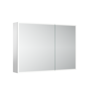 Зеркало-шкаф Sancos Evoke SC80100 LED подсветка, разъемы USB и Type-C, бесконтактное управление