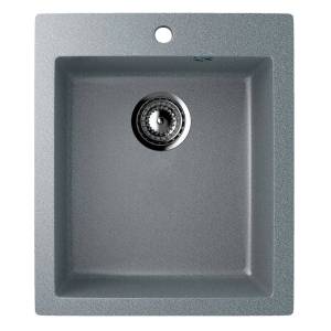 Мойка кухонная Uperwood Simple (Симпл) UPD-303-309 темно-серая, 42x50