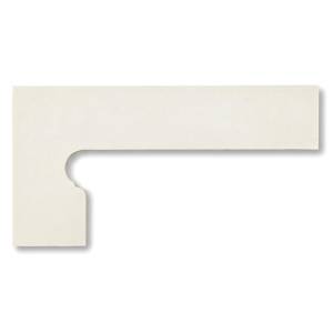 Подступенок Canada Gres Natura 012 White Левый 8x39