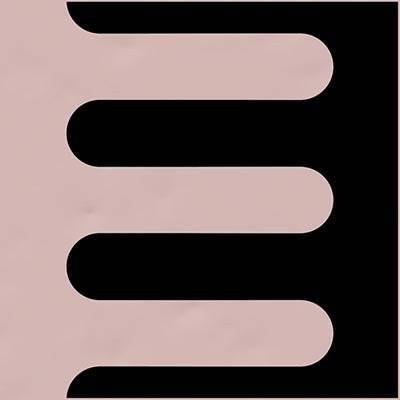 Декор Vives Filippo Soul Garland Rosa Negro 20x20