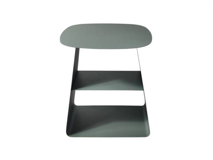 Стол журнальный Stool Group Leyre MT-123S DB-022 зеленый, металл 40x40x44.5