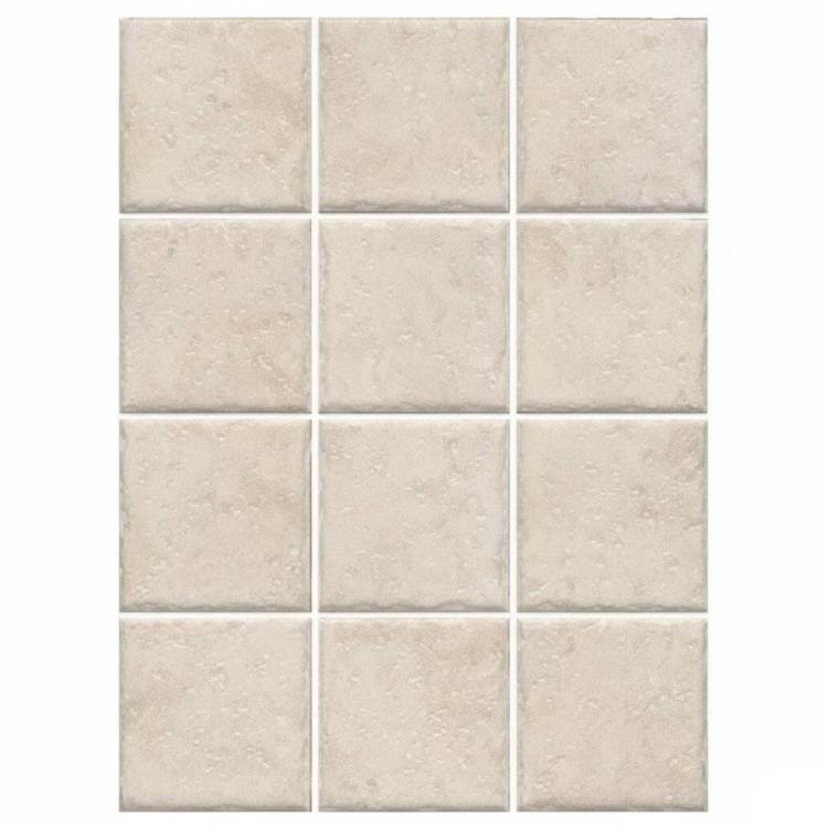 Керамическая плитка Kerama Marazzi Брюссель 1325 Бежевый Светлый Матовый (из 12 частей) 9.8x9.8