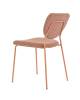 Стул Stool Group Gigi DRC-9155-B URL426-5 Dark Red-1 коричневый, розовые ножки фото 4