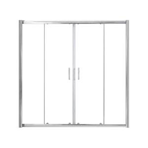 Шторка на ванну BelBagno Uno VF-2-170/145-C-Cr