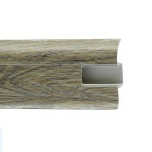Напольный плинтус Royce 803 Дуб Сальса 2200x58x20
