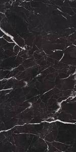 Керамогранит Casalgrande Padana Marmoker 2220221 Nero Creta Lucido 6.5mm 59x118