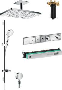Душевой комплект Hansgrohe Rainmaker Select 460 (2 jet) 24004400 + 26631400 + 27506000 + 15381000