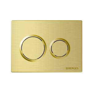Кнопка смыва Berges Novum O8 040068 бронза