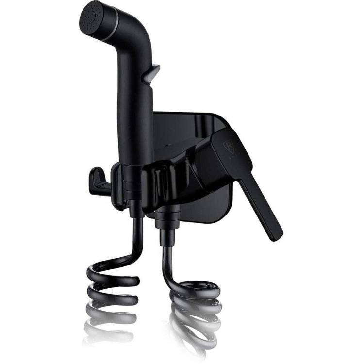 Гигиенический душ Rush Capri CA1435-99Black черный, со смесителем, с внутренней частью