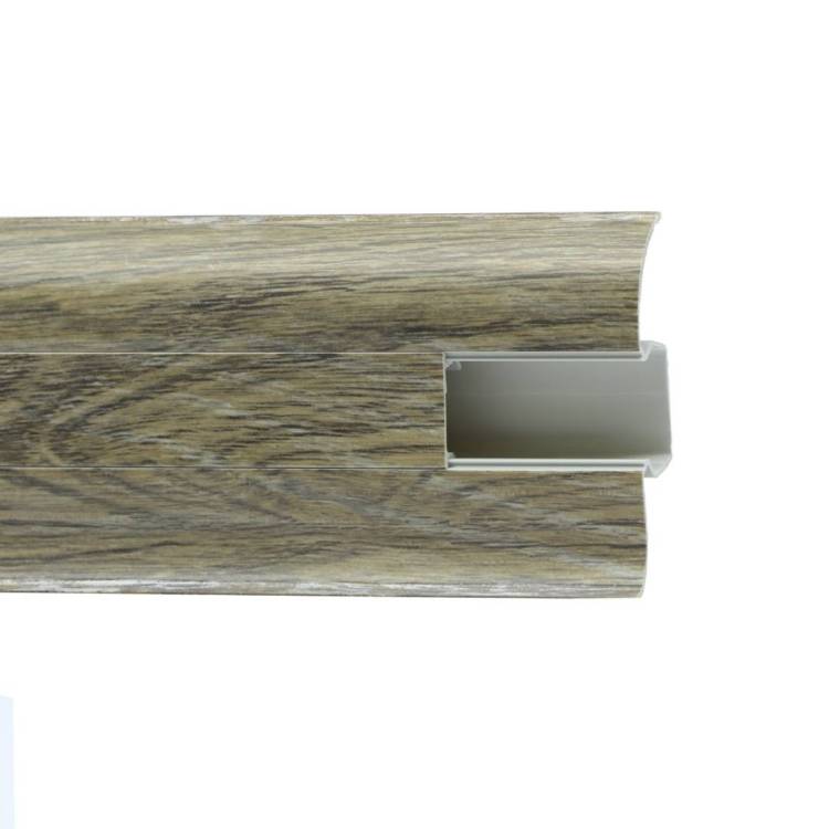 Напольный плинтус Royce 803 Дуб Сальса 2200x58x20