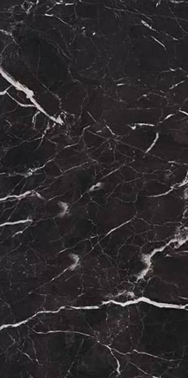 Керамогранит Casalgrande Padana Marmoker 2220221 Nero Creta Lucido 6.5mm 59x118