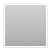 Зеркало Misty Сириус - 70x70 СИР-02-70_70-14 с подсветкой и сенсорным выключателем фото 2