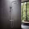 Душевая стойка Aquatek Европа AQ2343CR 220 мм, хром фото 4